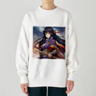 the blue seasonの亀田美恵 Heavyweight Crew Neck Sweatshirt