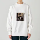 pendoragonグッズ店のイケオジ　アヒル Heavyweight Crew Neck Sweatshirt