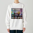 おっちゃんストアのフィギュア風イラスト Heavyweight Crew Neck Sweatshirt