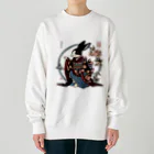 𝙍𝙖𝙗𝙗𝙞𝙩 𝙃𝙤𝙪𝙨𝙚の和服うさぎ Heavyweight Crew Neck Sweatshirt