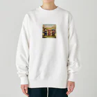 angelの三銃士クマさん Heavyweight Crew Neck Sweatshirt