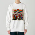 まさききさまのLGBT多様性 Heavyweight Crew Neck Sweatshirt