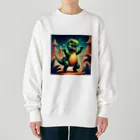 nvnの恐竜のダンス Heavyweight Crew Neck Sweatshirt