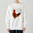 LalaHangeulのフライドチキンの日 Heavyweight Crew Neck Sweatshirt