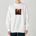 ZZRR12の影を纏う狩人 - Hunter Veiled in Shadow Heavyweight Crew Neck Sweatshirt