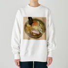 渡邊野乃香のお店のラーメン2 Heavyweight Crew Neck Sweatshirt