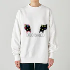 Orso Biancoの謎ねこスウェットWHITE Heavyweight Crew Neck Sweatshirt