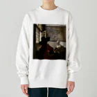 世界美術商店の兵士と笑う女 / Officer and Laughing Girl Heavyweight Crew Neck Sweatshirt