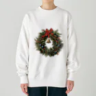 ac jungleのクリスマスリース Heavyweight Crew Neck Sweatshirt