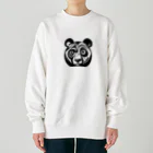 カエル2号のパンダ君 Heavyweight Crew Neck Sweatshirt