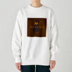 AOZORAのオレンジイロネコ Heavyweight Crew Neck Sweatshirt