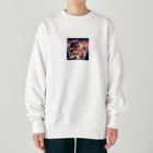 crayon2chanのクリスマスグッズ Heavyweight Crew Neck Sweatshirt