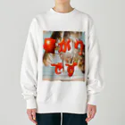 m oの暑がりのグッズ Heavyweight Crew Neck Sweatshirt