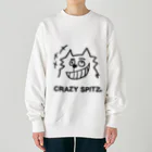 ehime@けだま&もち＆すみのCRAZY SPITZ「HA HA HA」 Heavyweight Crew Neck Sweatshirt