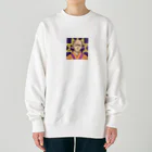 okiteのcrazy坊主 Heavyweight Crew Neck Sweatshirt