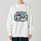 姫とすずり。のオオカミの彼氏 Heavyweight Crew Neck Sweatshirt