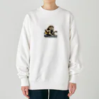 紅藤コミミズクの弾き語るライオン Heavyweight Crew Neck Sweatshirt