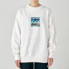 Emperor's FlightのFlying_penguin13 Heavyweight Crew Neck Sweatshirt