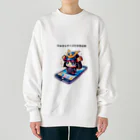 ビーナスキュートちゃんのミニサムライ、メガテック Heavyweight Crew Neck Sweatshirt