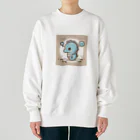 junji8000のかわいいタツノオトシゴ４ Heavyweight Crew Neck Sweatshirt