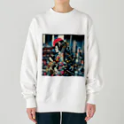 japantravelのThe Essence of Nippon: Tradition Meets Tomorrow Heavyweight Crew Neck Sweatshirt