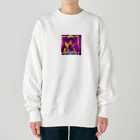 evahmonの光の戦士シリーズ・ひかりちゃん Heavyweight Crew Neck Sweatshirt