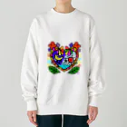 hatoyuのEのHei和 Heavyweight Crew Neck Sweatshirt