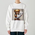 職人たちを応援したいの図面のチェック Heavyweight Crew Neck Sweatshirt