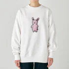 みつまめこshopのポテっとうさぎ Heavyweight Crew Neck Sweatshirt