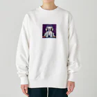 mellowのDJわんこ Heavyweight Crew Neck Sweatshirt