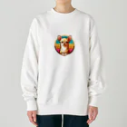 ちわわんのチワワン Heavyweight Crew Neck Sweatshirt