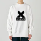 WA-TA craftのCROSS  Heavyweight Crew Neck Sweatshirt