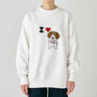 Mrs.Bean/ミセスビーンのボール拾ったワン Heavyweight Crew Neck Sweatshirt