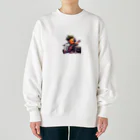 おふざけのロック人参 Heavyweight Crew Neck Sweatshirt