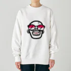 bennkeinomiseのこのサングラス男、ちょっとキレてます Heavyweight Crew Neck Sweatshirt