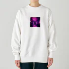 360の和風サイバーパンク Heavyweight Crew Neck Sweatshirt