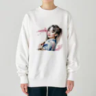 あかいはちの一推しアイドル Heavyweight Crew Neck Sweatshirt