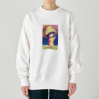 クマのおつまみ777のマロンちゃん Heavyweight Crew Neck Sweatshirt