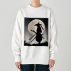 JAPANSTANDのSAMURAI～静～ Heavyweight Crew Neck Sweatshirt