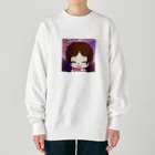 瀧さんショップのおかずちゃん似顔絵２ Heavyweight Crew Neck Sweatshirt