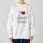 おもしろいTシャツ屋さんのI LOVE JIMNY ジムニー Heavyweight Crew Neck Sweatshirt