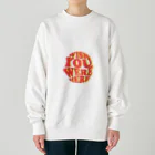 tomom_showのかわいいロゴ Heavyweight Crew Neck Sweatshirt