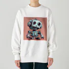 tooru0377のVuittonぽいロボットらしい Heavyweight Crew Neck Sweatshirt