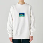 ふとまにショップのさめザメくんグッズ Heavyweight Crew Neck Sweatshirt