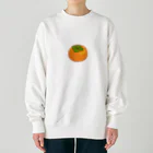 kudamono_fruits0730のかき Heavyweight Crew Neck Sweatshirt