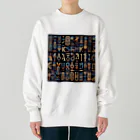 5656ショップの古代エジプト柄 Heavyweight Crew Neck Sweatshirt