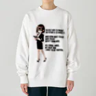 GreenCrystalのオフィスレディの憂鬱 Heavyweight Crew Neck Sweatshirt