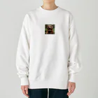 TMJの熊、クマ、ベアー Heavyweight Crew Neck Sweatshirt