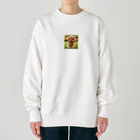 南familyのドット絵トットちゃん Heavyweight Crew Neck Sweatshirt