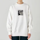 ビンパシーの館の花束でマジックする女の子 Heavyweight Crew Neck Sweatshirt